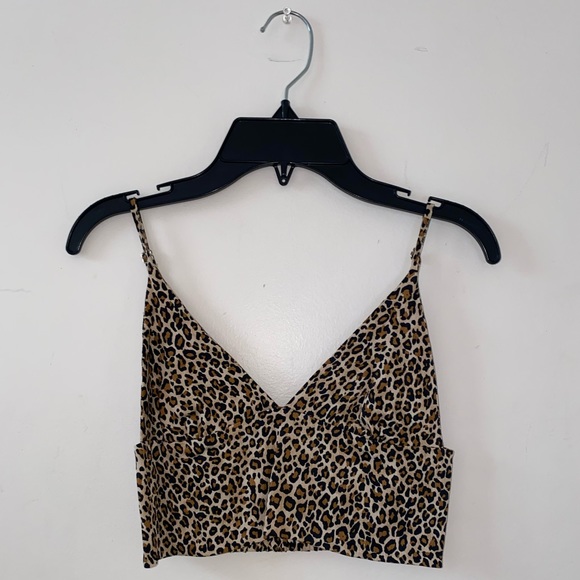 Zara Cheetah Print Tank Top - Picture 1 of 2